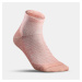 Ponožky Hike 100 polovysoké 2 páry ružové a sivé