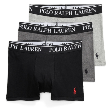 Polo Ralph Lauren Nohavičky  sivá / sivá melírovaná / čierna / biela