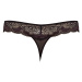 Dámske tangá Panache Clara Thong charc/black 7259 46