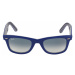Ray-Ban Slnečné okuliare 'Wayfarer'  biela / modrá