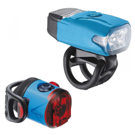 Lezyne KTV DRIVE / FEMTO USB PAIR Sada svetiel na bicykel, modrá, veľkosť