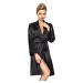 Dámský župan DKaren Housecoat Nancy Black XL černá