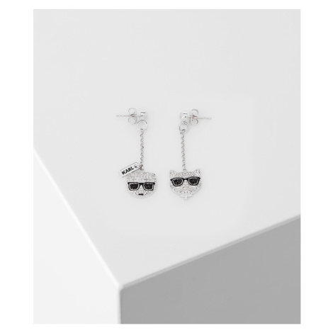 Šperk Karl Lagerfeld K/Ikonik Pave K&C Earrings