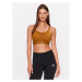 Adidas Športová podprsenka Tailored Impact Training High-Support Bra HR9729 Hnedá