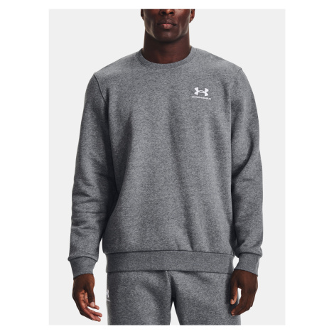 Sivá mikina Under Armour UA Essential Fleece Crew