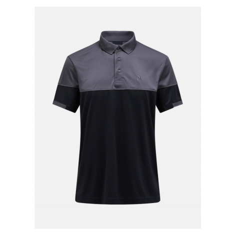 Polokošeľa Peak Performance M Player Block Polo Black