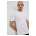 Bavlnené tričko MICHAEL Michael Kors biela farba, jednofarebné