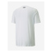Biele pánske tričko s potlačou Puma 4th Quarter