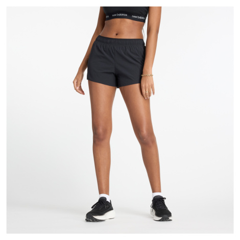 Dámske šortky New Balance WS41286BK – čierné