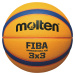 Molten FIBA Libertria 3x3 Size - Unisex - Lopta Molten - Žlté - B33T5000