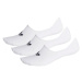 Ponožky ADIDAS ORIGINALS 3 PACK-LOW CUT SOCK-WHITE