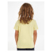 Svetložlté detské tričko Tommy Hilfiger