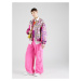 Lollys Laundry Prechodná bunda 'Monterey'  žltá / ružová / ružová / biela
