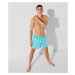 Plavky Karl Lagerfeld Karl Logo Short Boardshorts Blue Curacao