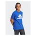 Adidas Tričko Essentials Single Jersey Big Logo T-Shirt IC9351 Modrá Regular Fit