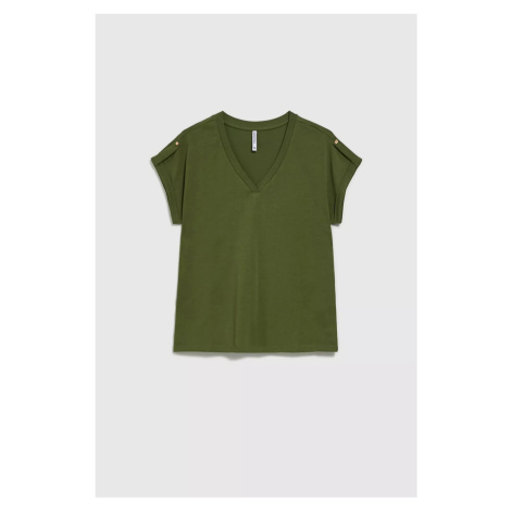 Green blouse Moodo