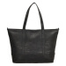 Čierna elegantná shopper kabelka „Dominant“