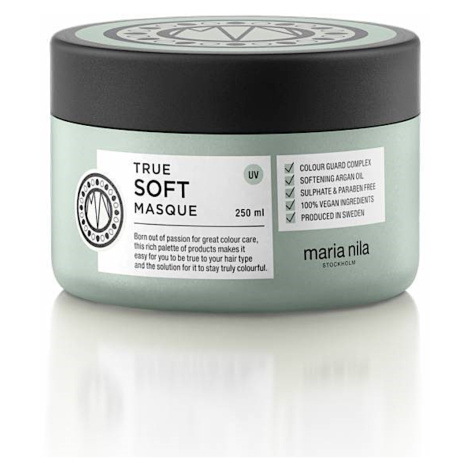 Hydratačná maska pre suché vlasy s arganovým olejom Maria Nila True Soft Masque - 250 ml (NF02-3