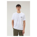 Tričko Woolrich Photographic Tee Bright White