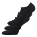 Lonka Dexi Unisex ponožky - 3 páry BM000001694400100999 čierna