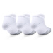 Ponožky UNDER ARMOUR 3 PACK-UA Heatgear NS -WHT