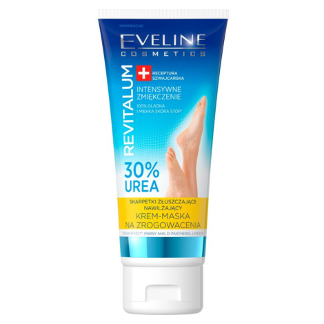 Eveline Cosmetics Revitalum zmäkčujúci krém na päty a chodidlá s vyhladzujúcim efektom