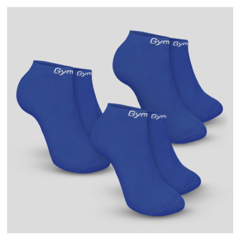 GymBeam Ponožky Ankle Socks 3Pack Blue  M/LM/L