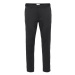 Solid Bavlnené nohavice 21105110 Čierna Regular Fit