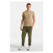 TRIČKO GANT REG TONAL SHIELD SS T-SHIRT CONCRETE BEIGE