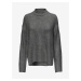 Women's grey brindle sweater JDY Elanora - Women