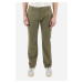 Nohavice La Martina Man Chino Pants Cotton Linen Burnt Olive