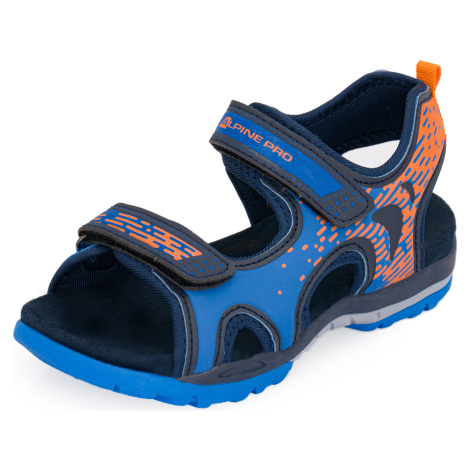 Children's summer shoes ALPINE PRO Lylo brilliant blue