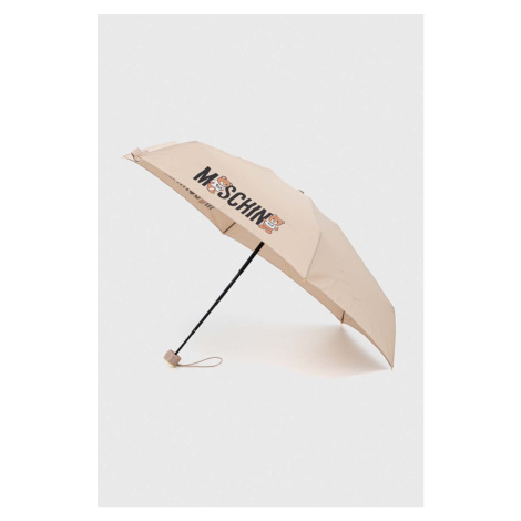 Detský dáždnik Moschino béžová farba, 8550