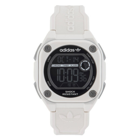 Adidas Originals Hodinky City Tech Two Watch AOST23062 Biela