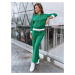 Women's tracksuit SANELIS dark green Dstreet