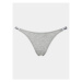 Calvin Klein Underwear Stringové nohavičky 000QD5157E Sivá