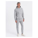 Ombre Men's tracksuit set kangaroo sweatshirt + jogger pants