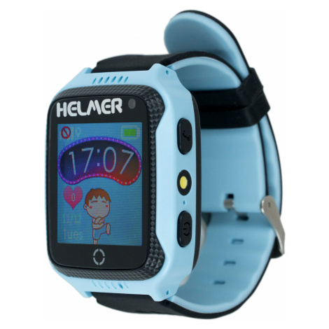 Helmer Smart dotykové hodinky s GPS lokátorom a fotoaparátom - LK modré