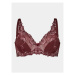 Hunkemöller Podprsenka s kosticami Diva Uf 203490 Bordová