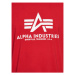 Alpha Industries Tričko Basic 100501 Červená Regular Fit