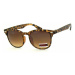 Slnečné okuliare WAYFARER - hnedý matný rám hnedé sklá Leo