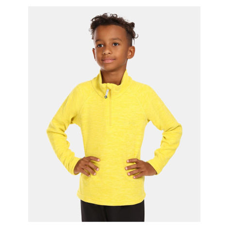 Children's fleece sweatshirt Kilpi ALMERI-J Yellow