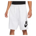 Nike CLUB ALUMNI HBR FT SHORT Pánske šortky, biela, veľkosť