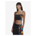 Black Womens Crop Top for hangers adidas Originals - Women