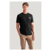 TRIČKO GANT REG ARCHIVE SHIELD EMB SS T-SHIRT BLACK