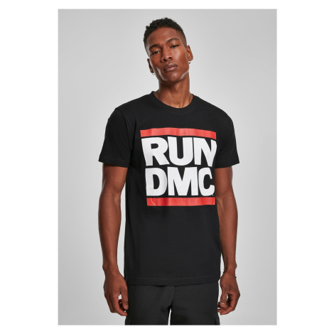 Run DMC Logo Tee Black mister tee