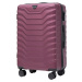 FIALOVÁ 5DIELNA SADA KUFROV PEAFOWL PEA01, SET OF 5 SUITCASES (L, M, S, XS, BC) WINGS, BURGUNDY