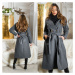 Sexy Koucla Musthave Coat with buttons anthracite Einheitsgroesse