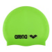 Juniorská plavecká čiapka ARENA Clasic Silicone Jr. acid green-black