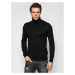 Jack&Jones Rolák Emil Knit Roll Neck 12157417 Čierna Regular Fit